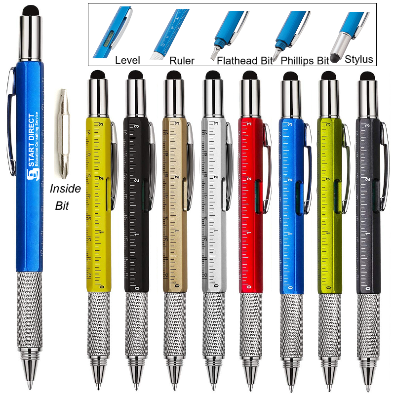 6 in 1 Multifunctional Stylus Pen