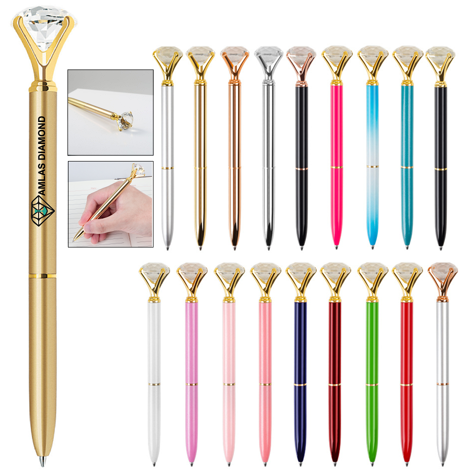 Diamond Crystal Twist Pen