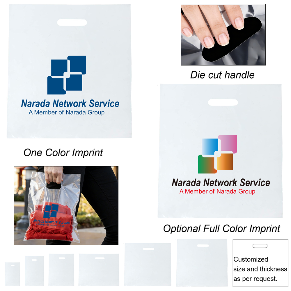 Die Cut Plastic Bag