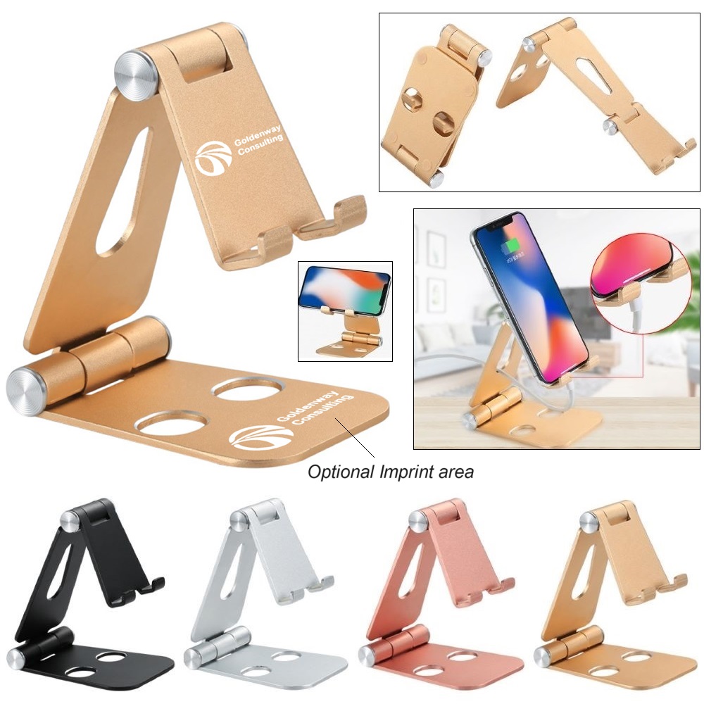 Foldable and Adjustable Desktop Phone Stand