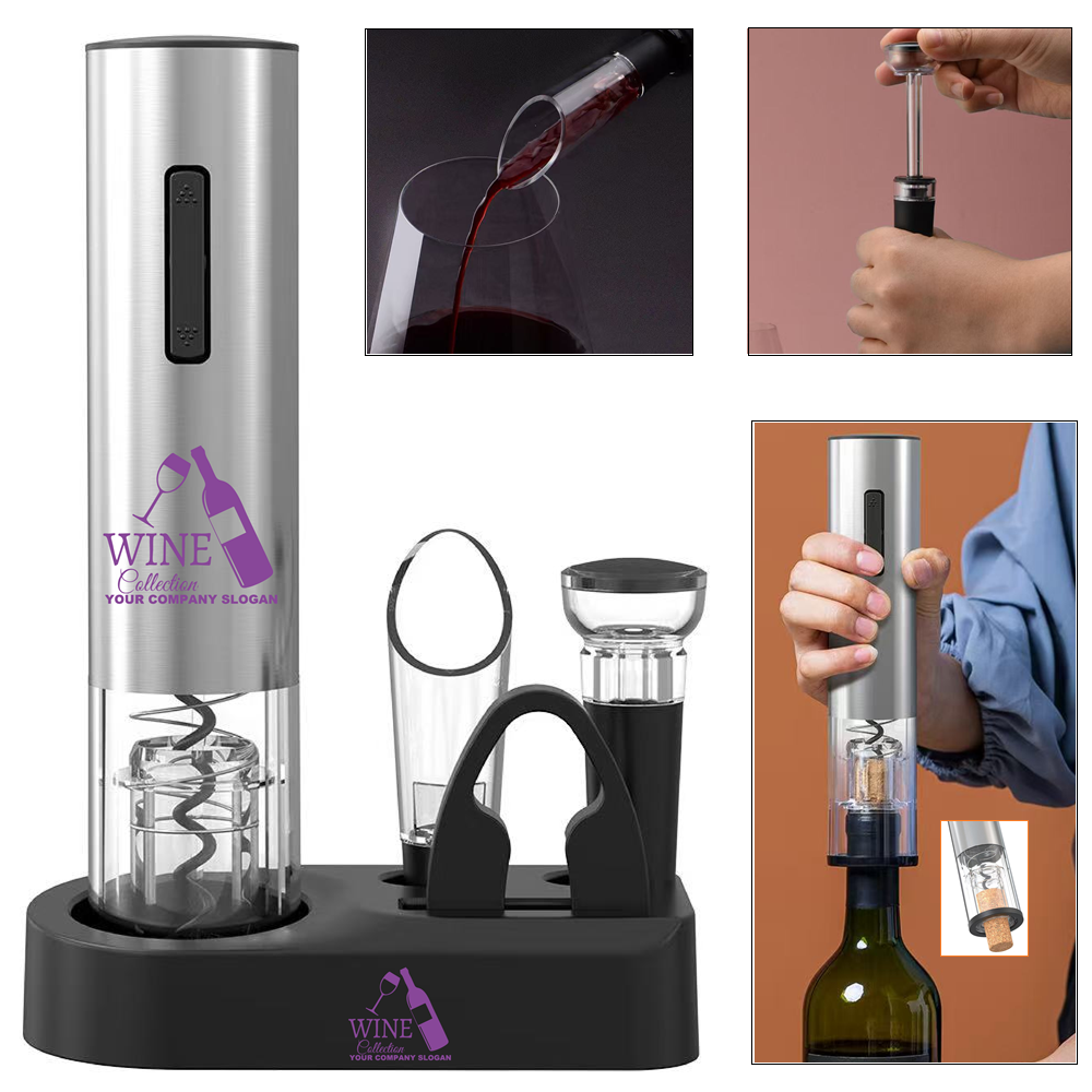 5-Piece Electric Wine Opener Set