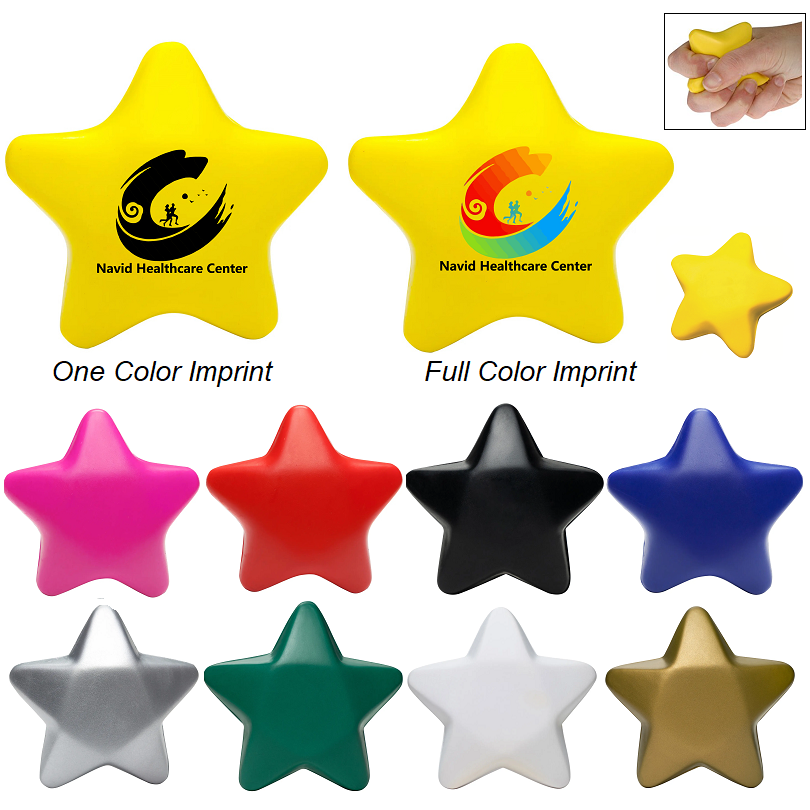 Star Shaped Stress Reliever