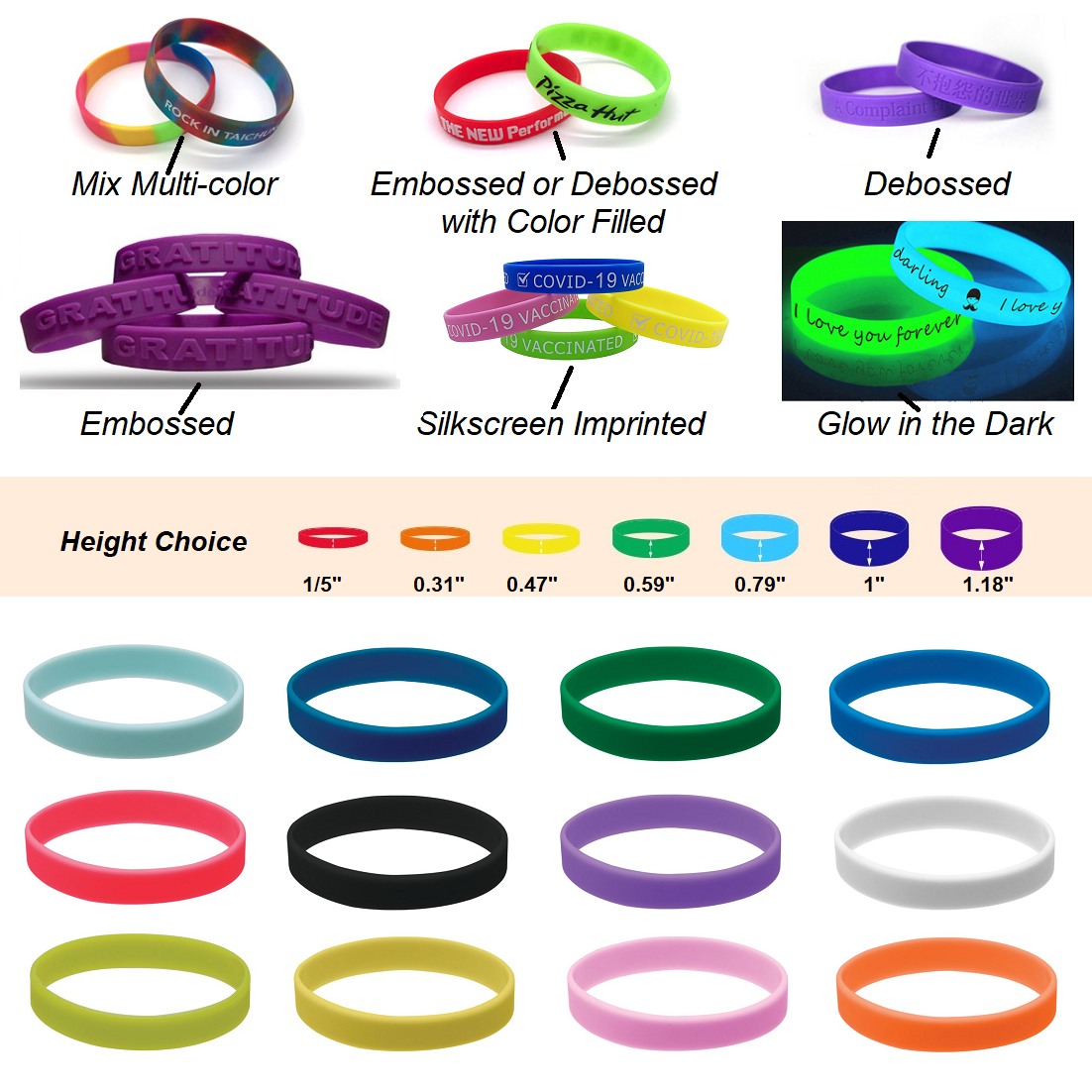 Silicone Wristband