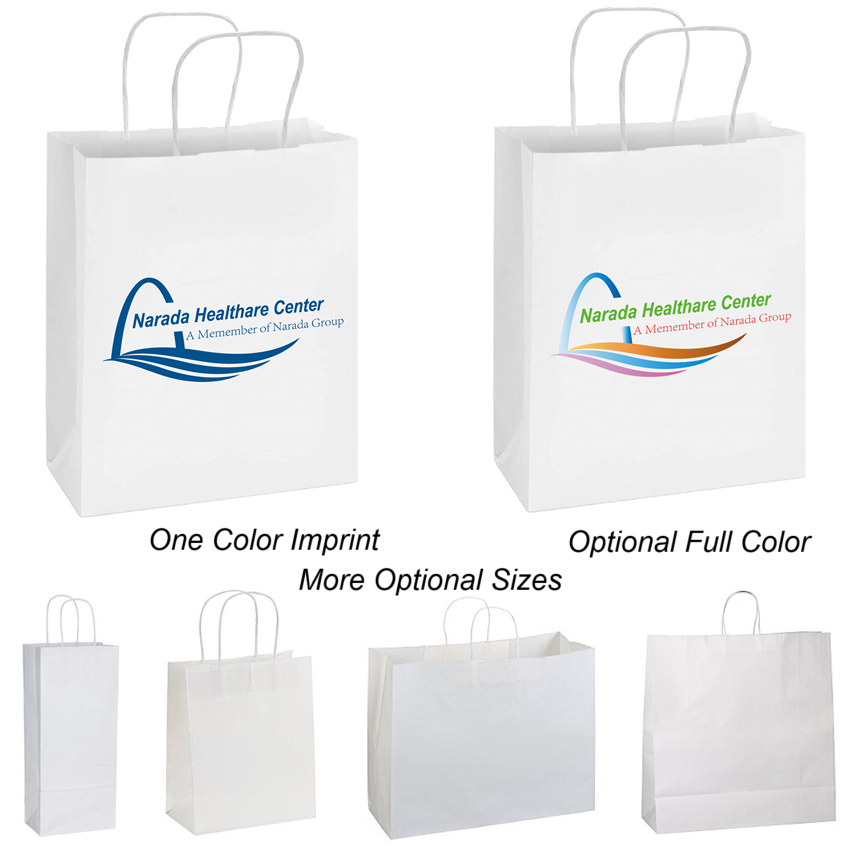 White Kraft Paper Bags