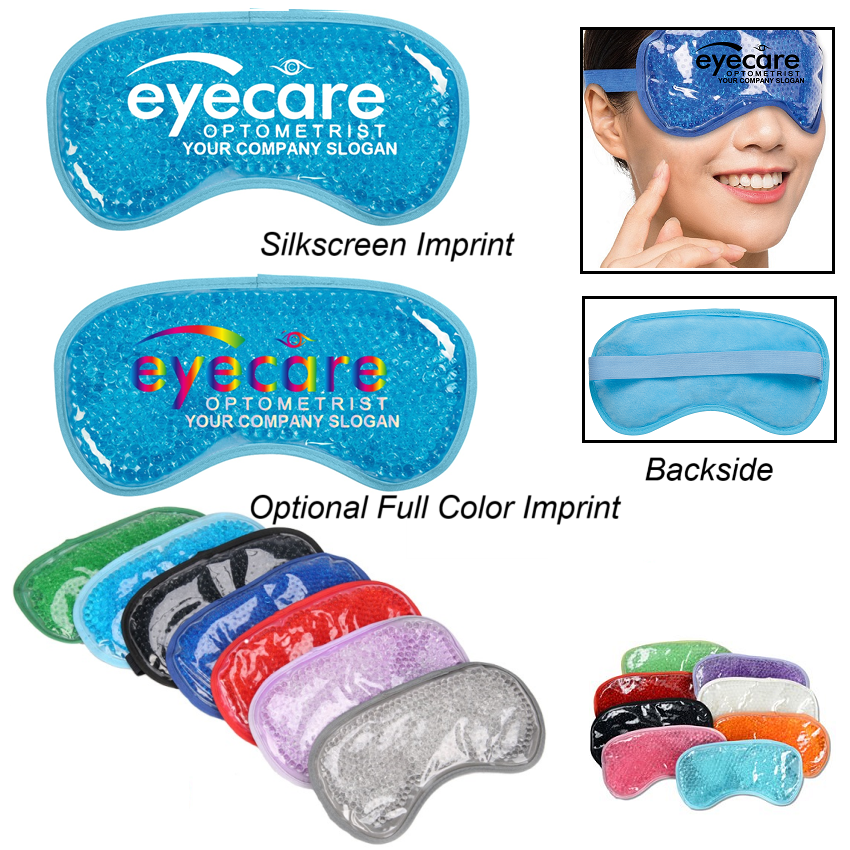 Plush Gel Beads Hot or Cold Eye Mask