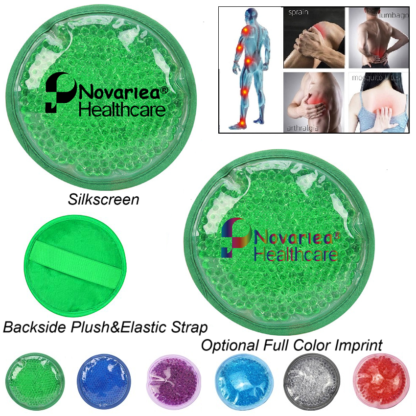 Round Plush Round Hot or Cold Pack