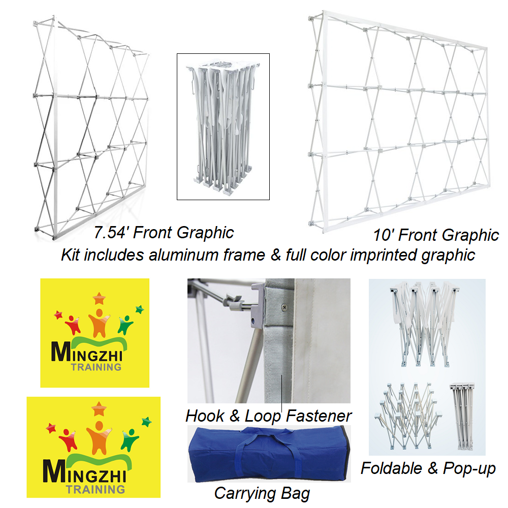 Pop-up Floor Display Kit-Full Color Imprinted