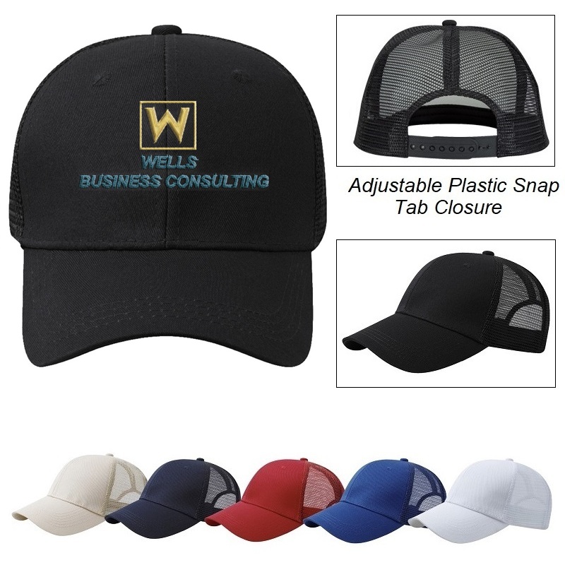 Cotton Twill Mesh Back Cap