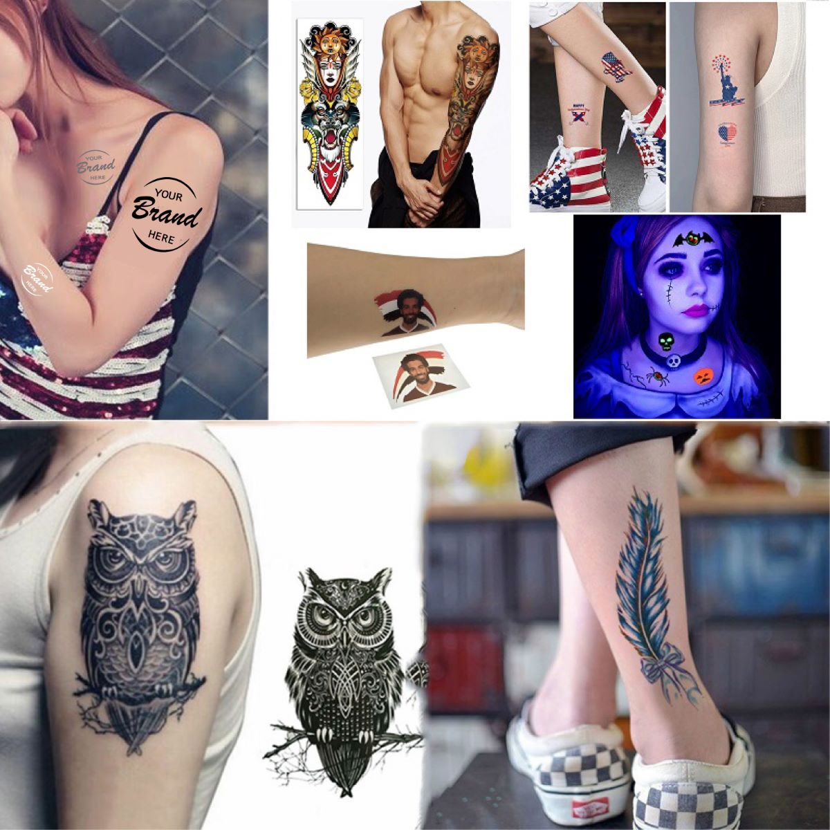 Custom Imprinted Temporary Tattoo