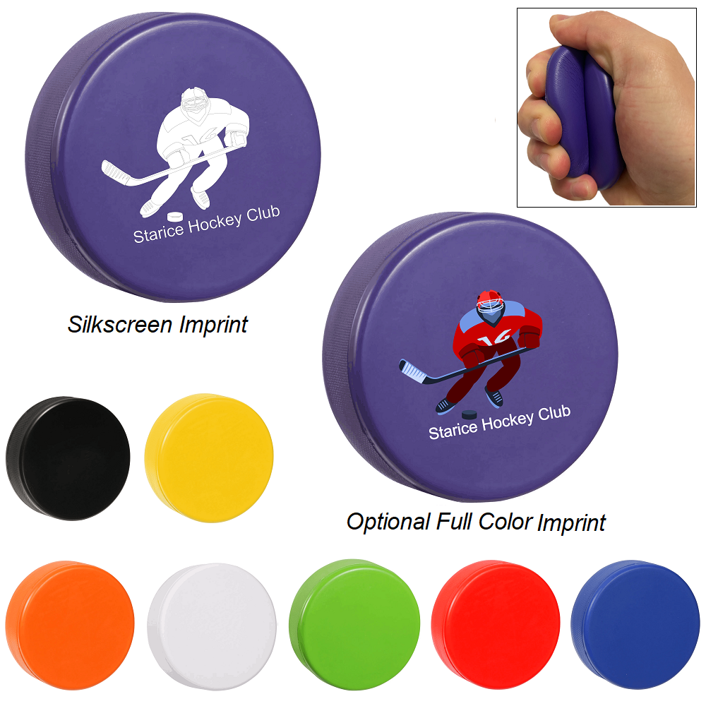 LJS0278-Hockey Puck Stress Reliever