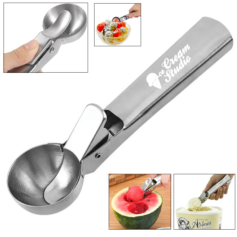 LJS0347-Stainless Steel Ice Cream Scoop Ice Cream Scoop-It 