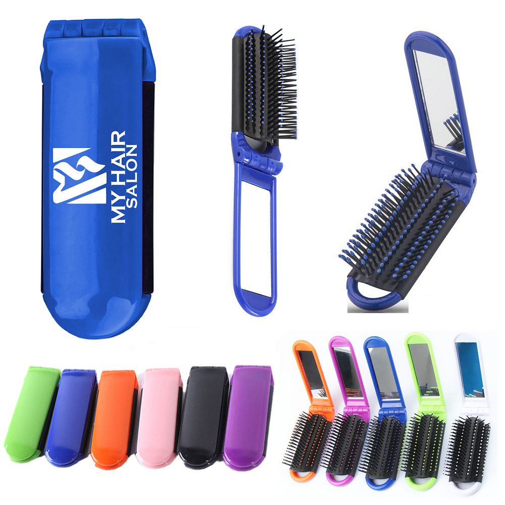 LJS0350-Folding Brush and Mirror