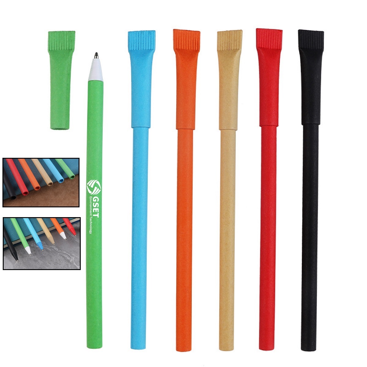 LJS0364-Colored Paper Paddle Pen
