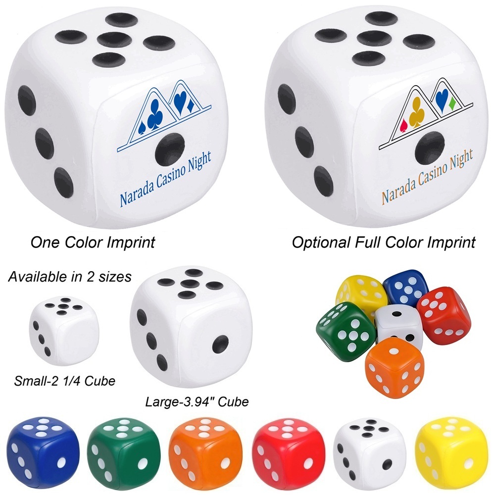 LJS0371-Dice Stress Reliever-