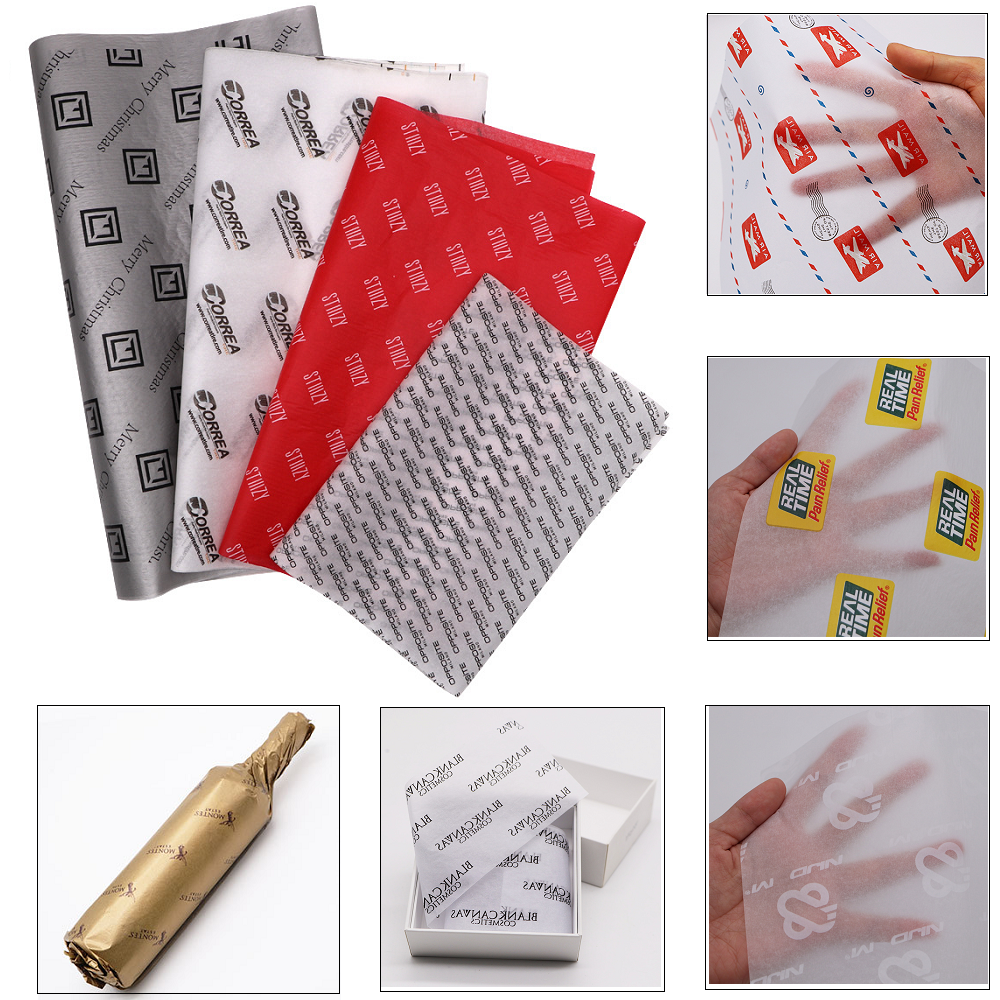 LJS0378-Custom Imprinted Tissue Paper