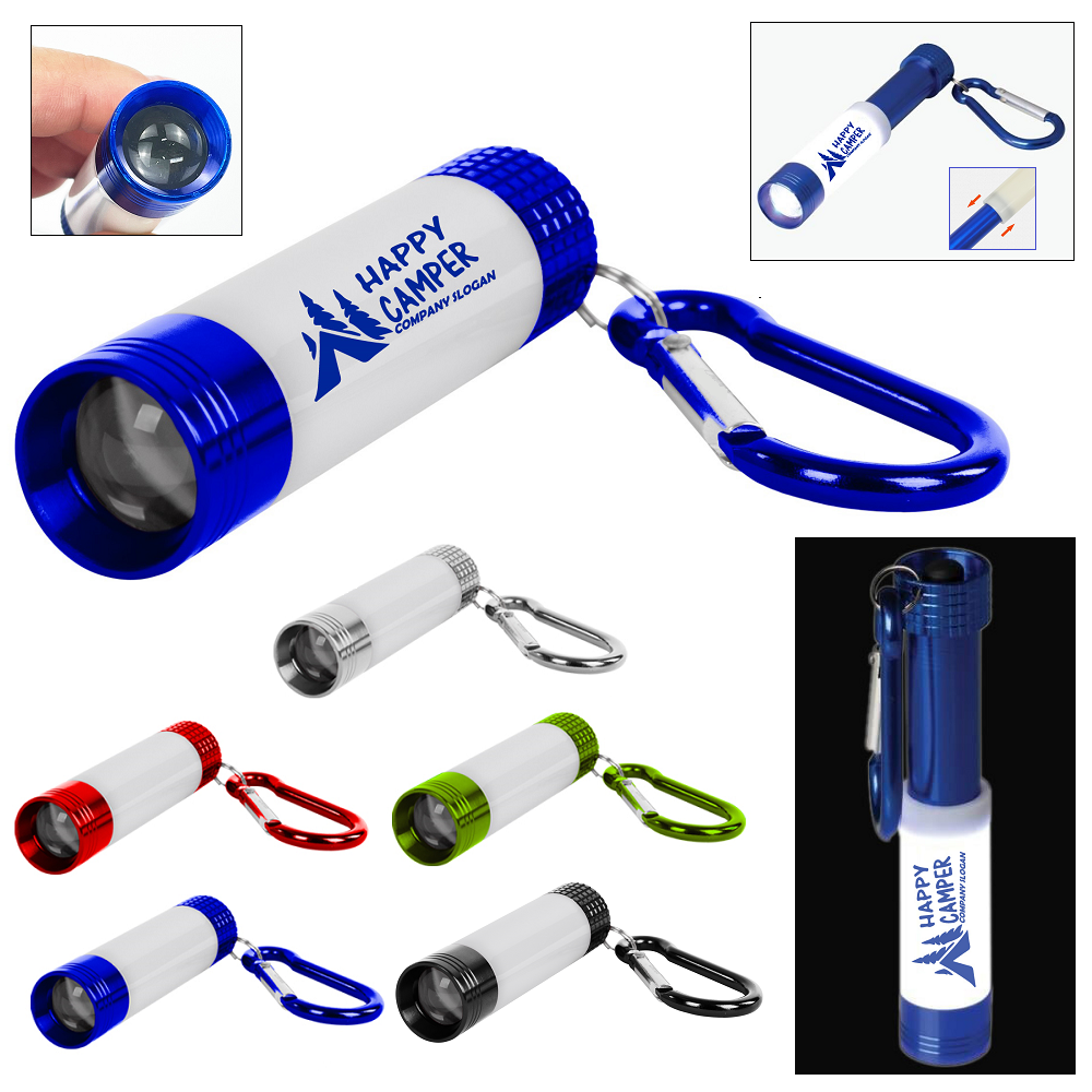 LJS0396-Mini Lantern Flashlight with Carabiner