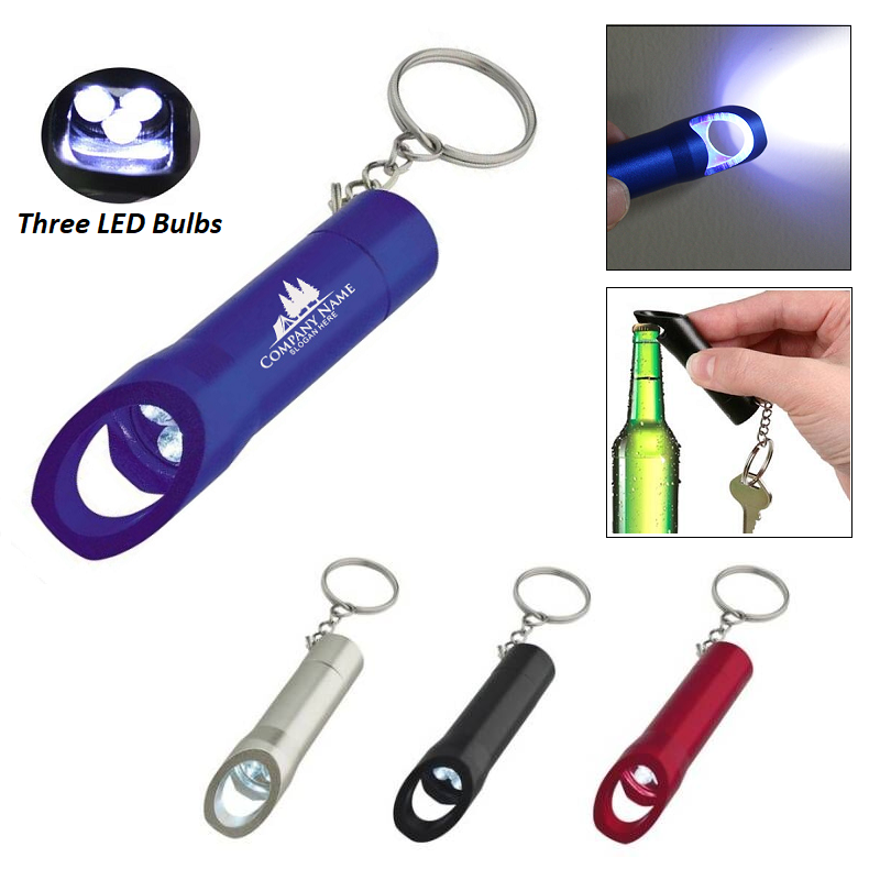 LJS0398-Aluminum Key Light with Bottle Opener