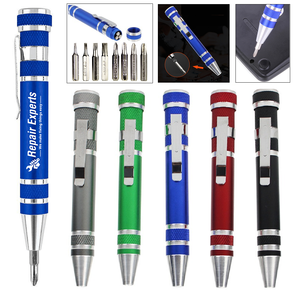 LJS0400-8 in 1 Pocket Screwdriver 