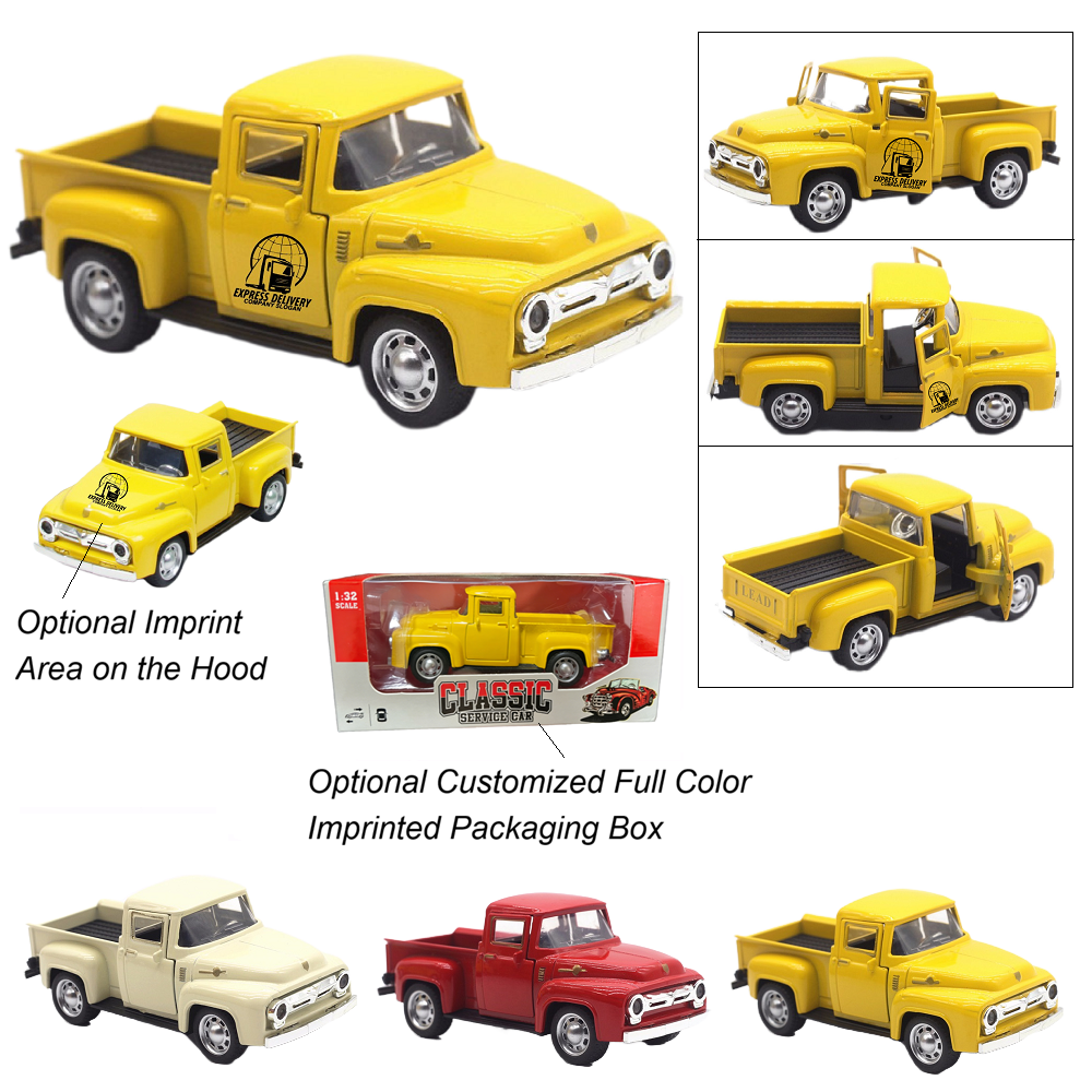 LJS0418-Diecast Alloy Truck Pickup Model