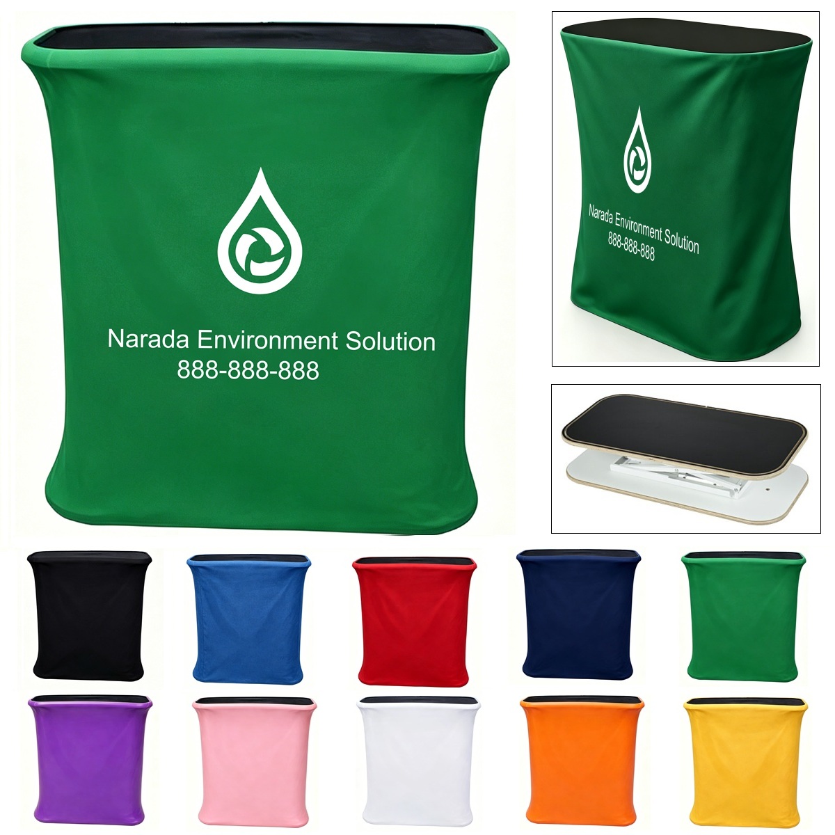 LJS0161-Collapsible Display Counter-Square