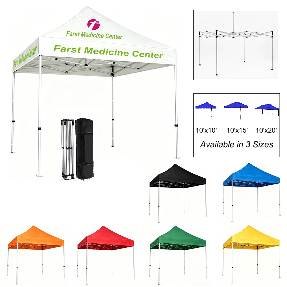 LJS0191-Custom Imprinted Pop-up Tent-10' x 10'