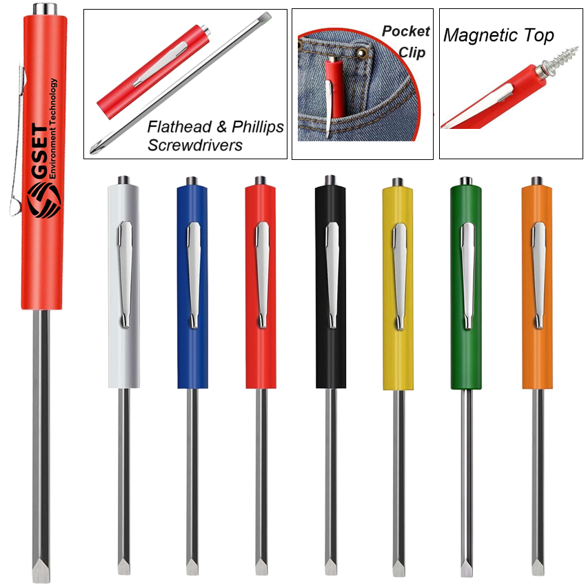 LJS0033-Reversible Screwdriver with Magnetic Top