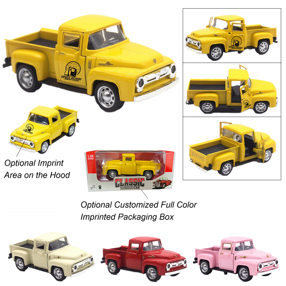LJS0418-Diecast Alloy Truck Pickup Model